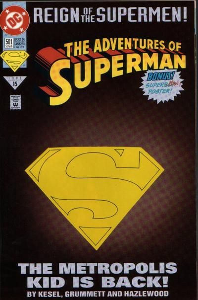 Adventures of Superman #501 [Collector's Edition] (June 1993)