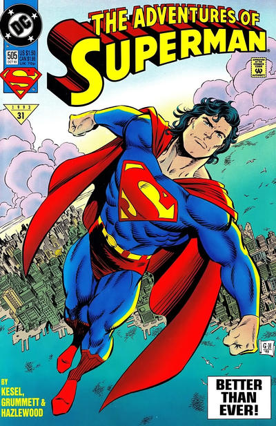 Adventures of Superman #505B [Standard Edition] (October 1993)