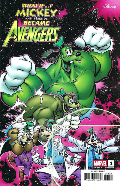 What If...? Mickey and Friends Became the Avengers #1B [Adam Kubert Variant] (May 2025)