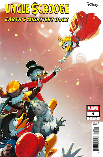 Uncle Scrooge: Earth's Mightiest Duck #4B [Stephanie Hans Variant] (January 2026)