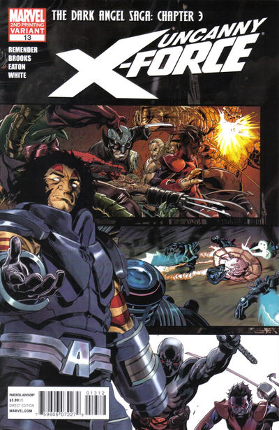 Uncanny X-Force #13 Second Printing (October 2011)