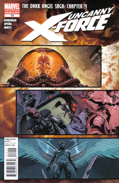 Uncanny X-Force #14 Second Printing (October 2011)
