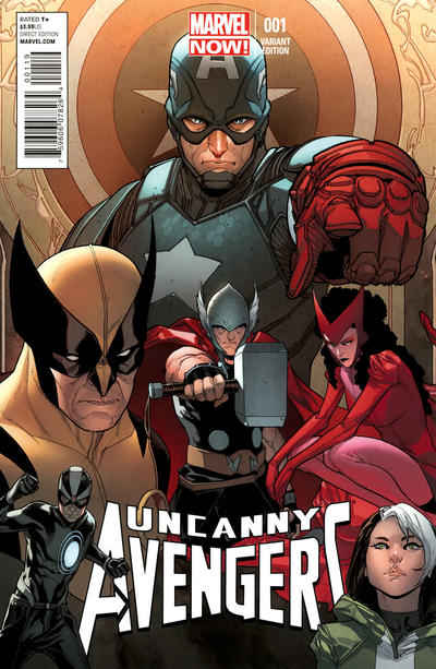 Uncanny Avengers #1P [Sara Pichelli Variant] (December 2012)