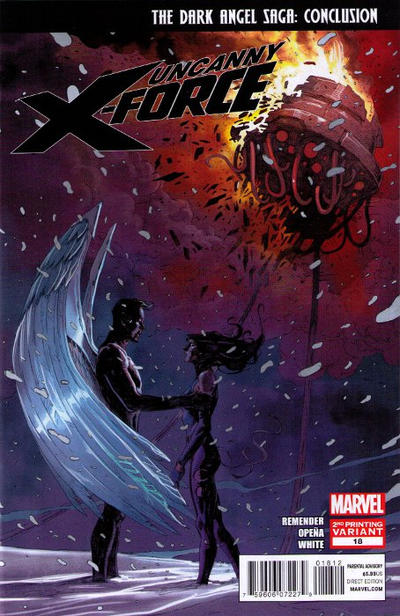 Uncanny X-Force #18 Second Printing (February 2012)