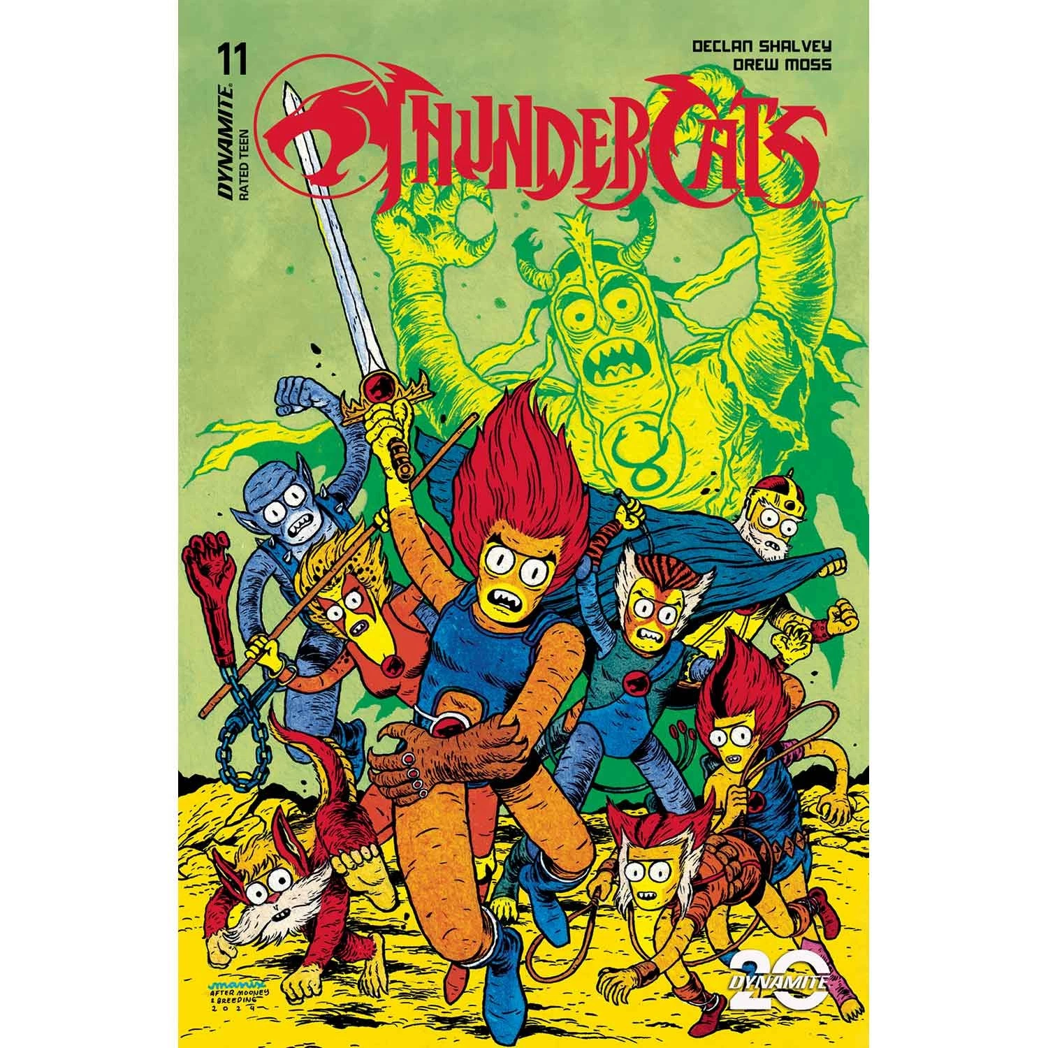 ThunderCats Vol III #11E [Manix Variant] (December 2024)
