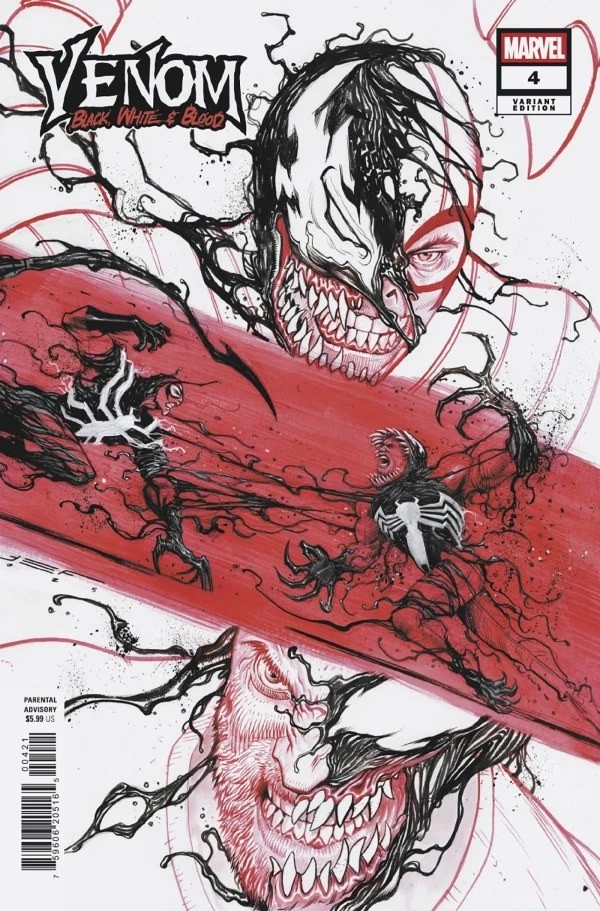 Venom: Black, White & Blood #4B [Juan Ferreyra Variant] (January 2026)