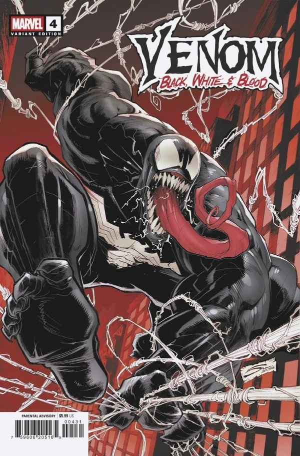 Venom: Black, White & Blood #4C [Gerardo Sandoval Variant] (January 2026)