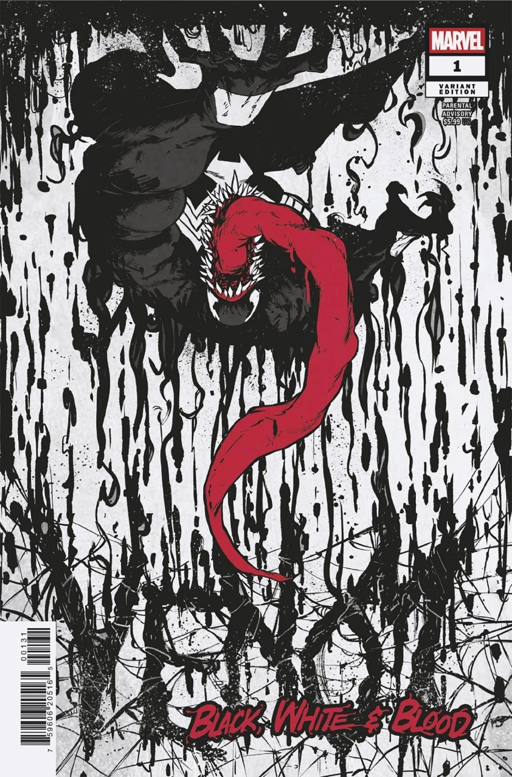 Venom: Black, White & Blood #1C [Sanford Greene Variant] (October 2025)