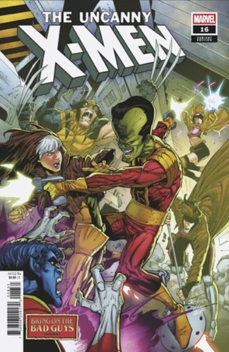 Uncanny X-Men Vol VI #16C [Netho Diaz Bring on the Bad Guys Variant] (August 2025)