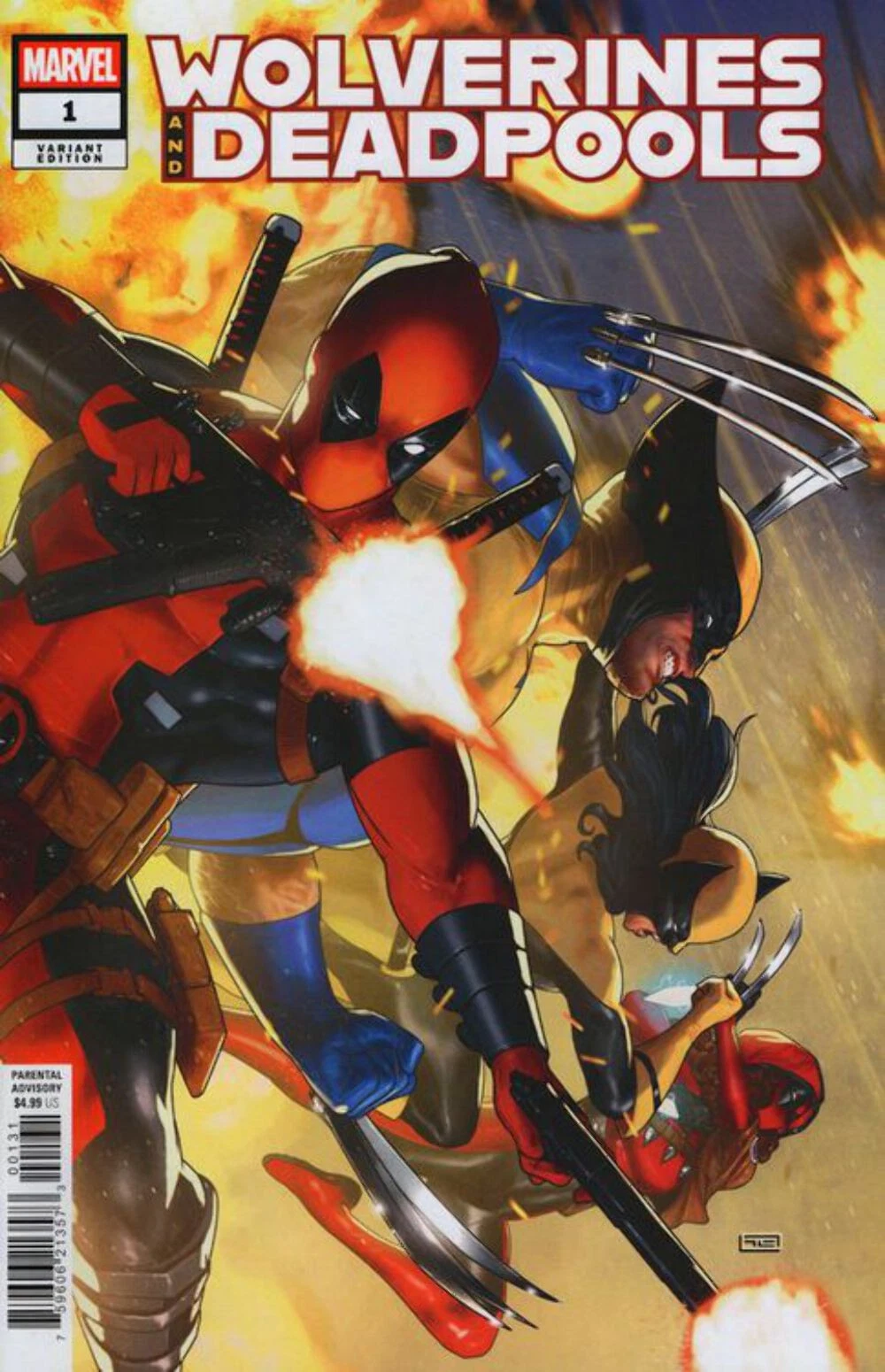 Wolverines & Deadpools #1C [Taurin Clarke Variant] (September 2025)