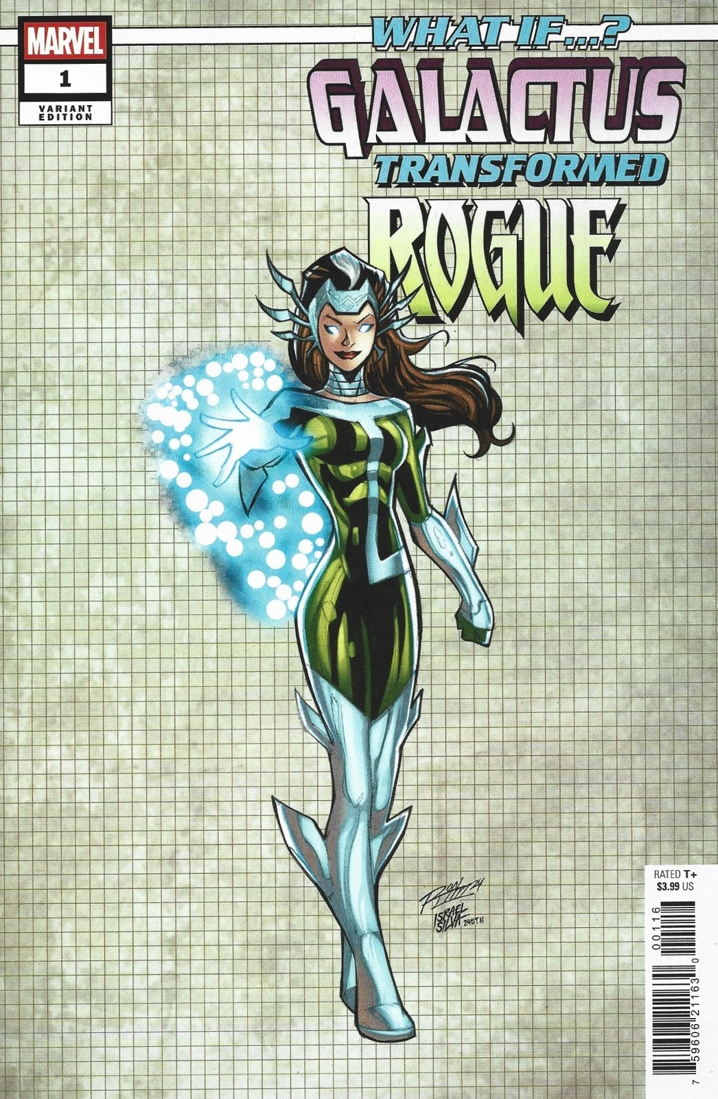 What If... Galactus Transformed Rogue? #1P [Ron Lim Design Variant] (March 2025)