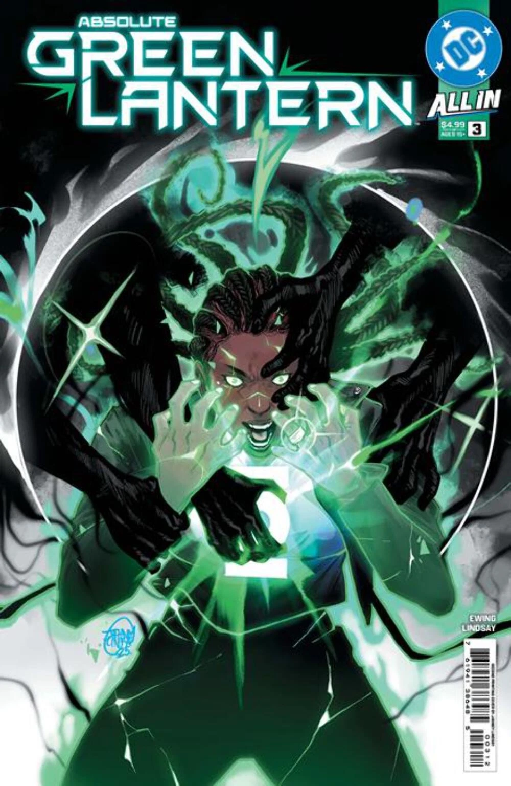 Absolute Green Lantern #3 [Second Printing] (December 2025)