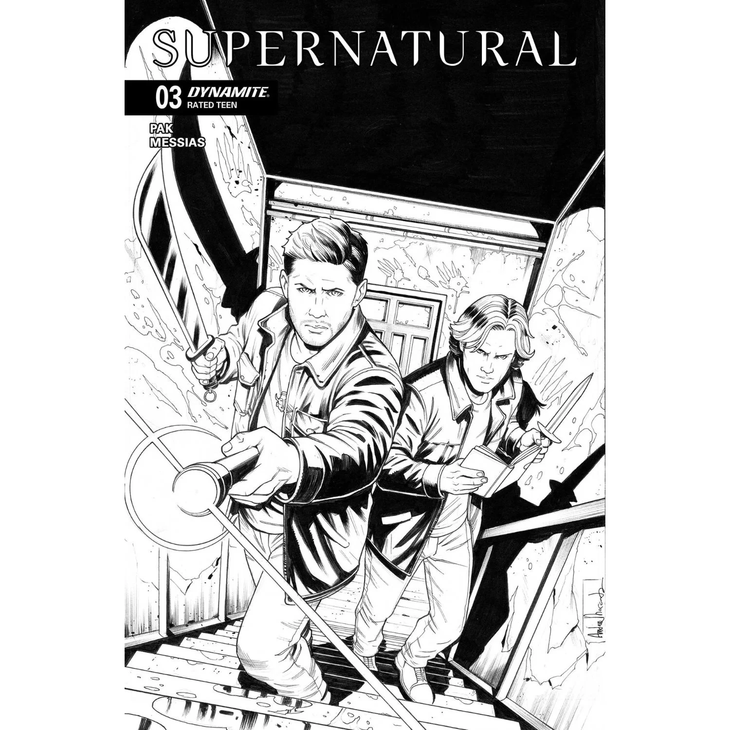 Supernatural Vol II #3F [1:10 Andrea Broccardo Variant] (December 2025)