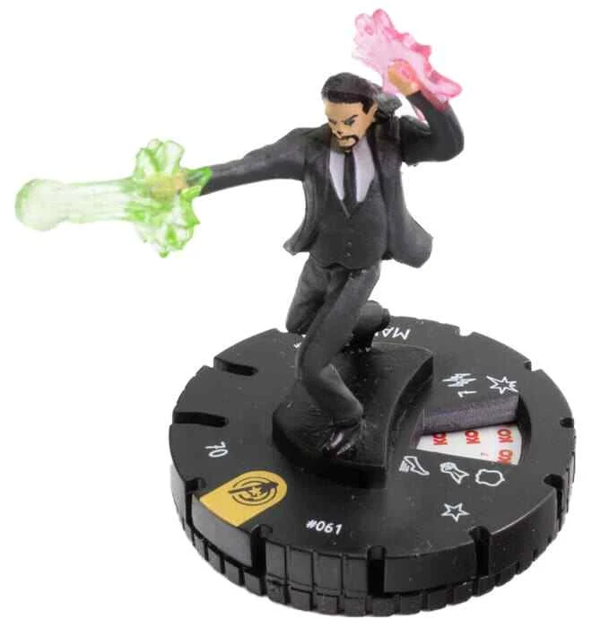 Marvel Mandarin #061 Heroclix Captain America and the Avengers Super Rare Figure With Card