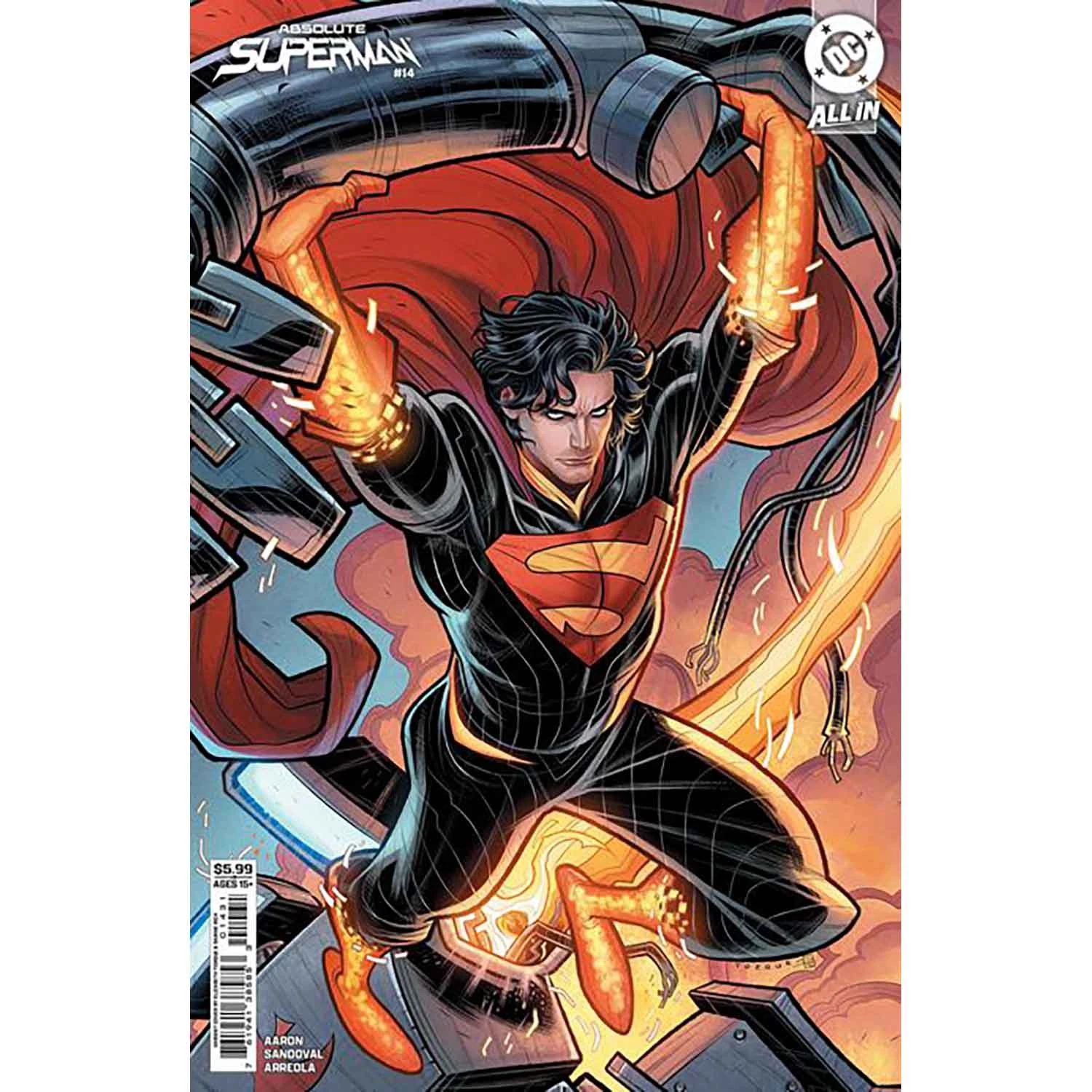 Absolute Superman #14C [Elizabeth Torque Cardstock Variant] (February 2026)