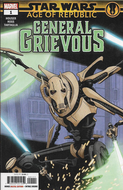 Star Wars: Age of Republic - General Grievous #1 (May 2019)