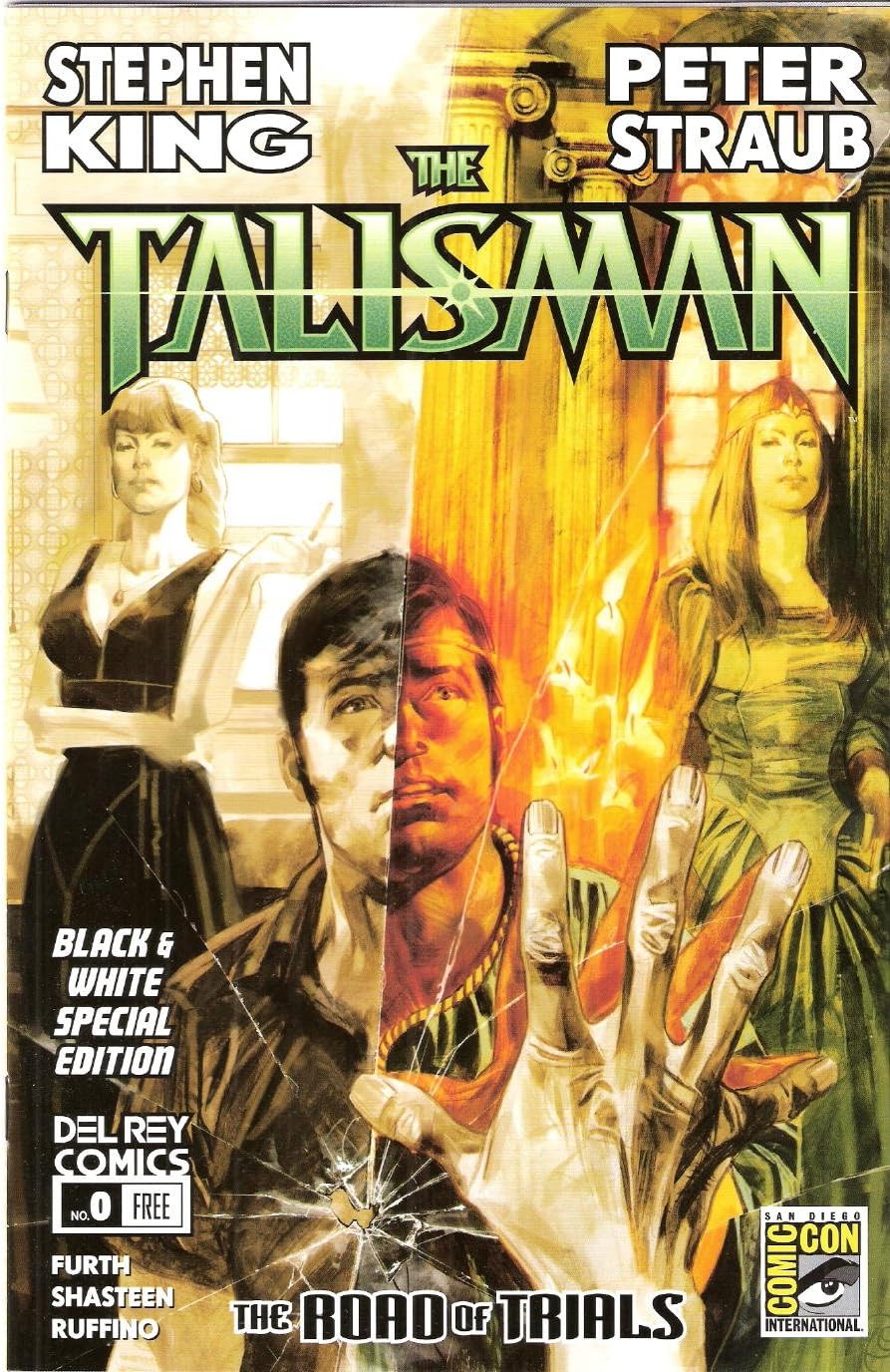 The Talisman: Road of Trials #0B [Black & White SDCC Variant] (October 2009)