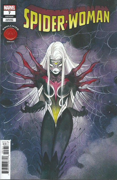 Spider-Woman Vol VII #7C [Peach Momoko Knullified Variant] (February 2021)