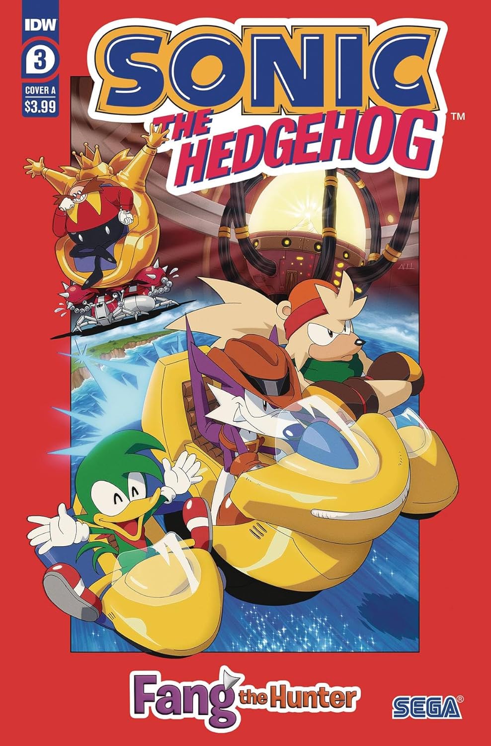 Sonic the Hedgehog: Fang the Hunter #3 (April 2024)