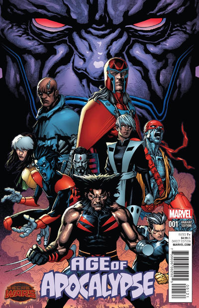 Age of Apocalypse Vol III #1B [Andy Clarke Promo Variant] (September 2015)