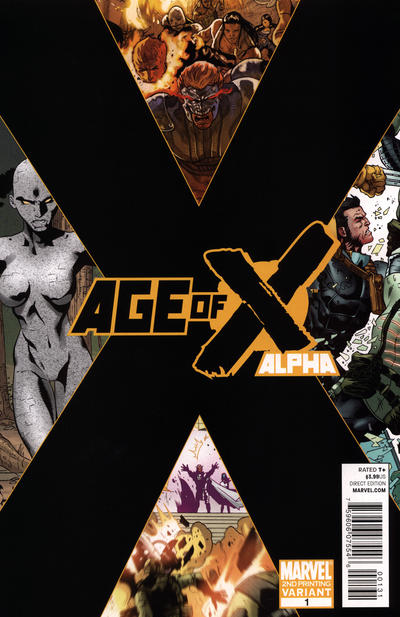 Age of X Alpha #1 [Second Printing X Variant] (March 2011)