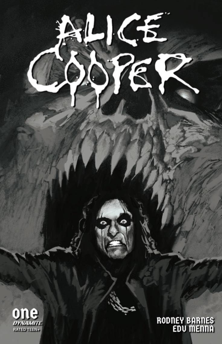 Alice Cooper Vol II #1F [Jason Shawn Alexander Line Art Variant] (October 2023)