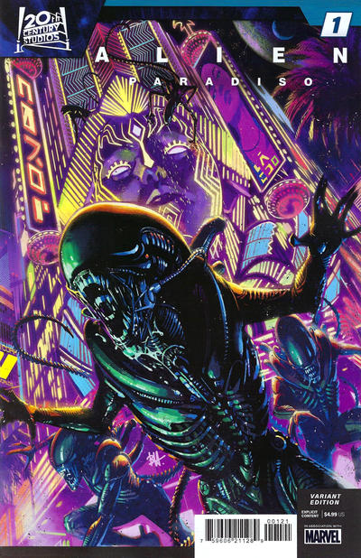 Alien: Paradiso #1B [Ben Harvey Variant] (February 2025)