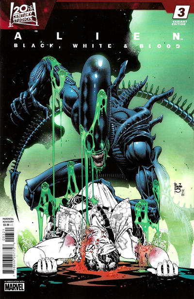 Alien: Black, White & Blood #3B [Paulo Siqueira Variant] (June 2024)