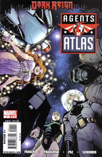 Agents of Atlas Vol II #1 (April 2009)