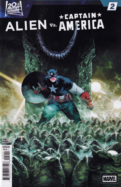 Alien vs. Captain America #2B [Delio Diaz Variant] (February 2026)