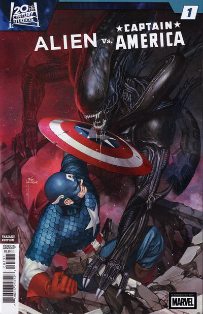 Alien vs. Captain America #1C [InHyuk Lee Variant] (January 2026)