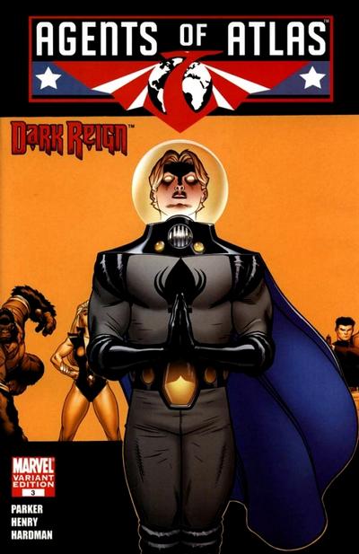 Agents of Atlas Vol II #3C [Ed McGuinness Variant] (June 2009)