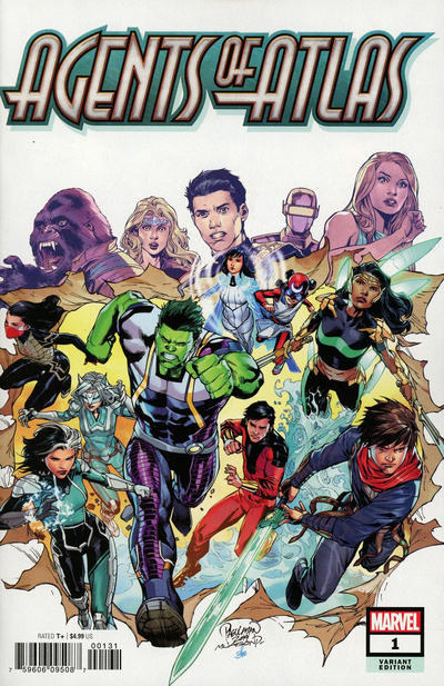 Agents of Atlas Vol IV #1C [Pagulayan Variant] (October 2019)