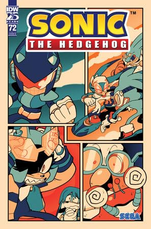 Sonic the Hedgehog Vol II #72B [Thomas Rothlisberger Variant] (August 2024)