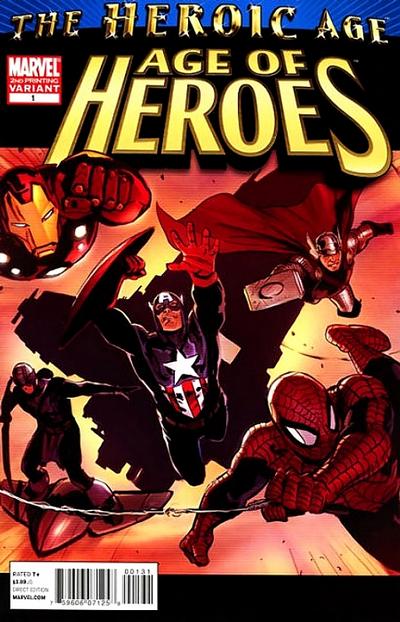 Age of Heroes #1 [Second Printing] (July 2010)