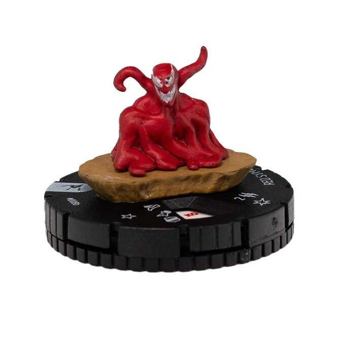 Marvel HeroClix Spider-Verse Red Symbiote #008b Figure With Card