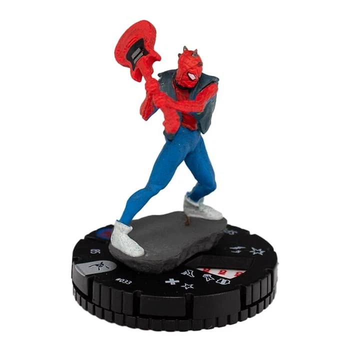 Marvel HeroClix Spider-Verse Spider-Punk #033 Figure With Card