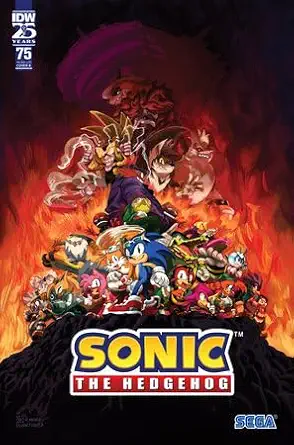 Sonic the Hedgehog Vol II #75B [Mauro Fonseca Variant] (December 2024)