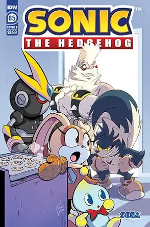 Sonic the Hedgehog Vol II #65B [Eric Lide Variant] (October 2023)