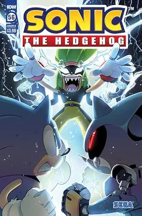 Sonic the Hedgehog Vol II #56B [Thomas Rothlisberger Variant] (January 2023)