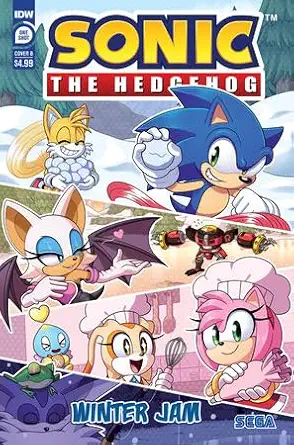 Sonic the Hedgehog: Winter Jam #1B [Abigail Oz Variant] (December 2023)