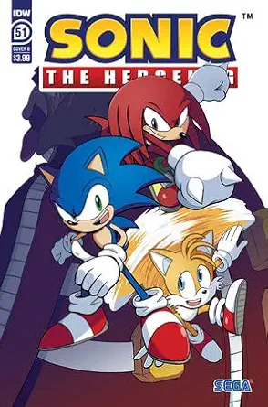 Sonic the Hedgehog Vol II #51B [Eric Lide Variant] (July 2022)