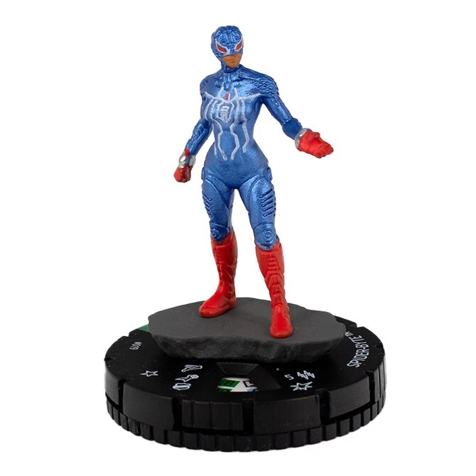 Marvel HeroClix Spider-Verse Spider-Byte #019 Figure With Card