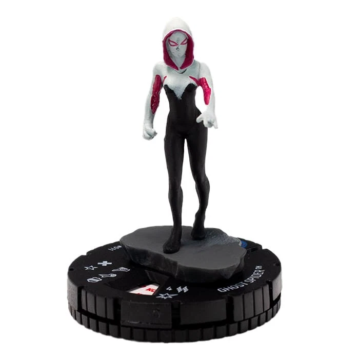 Marvel HeroClix Spider-Verse Ghost Spider #011 Figure With Card