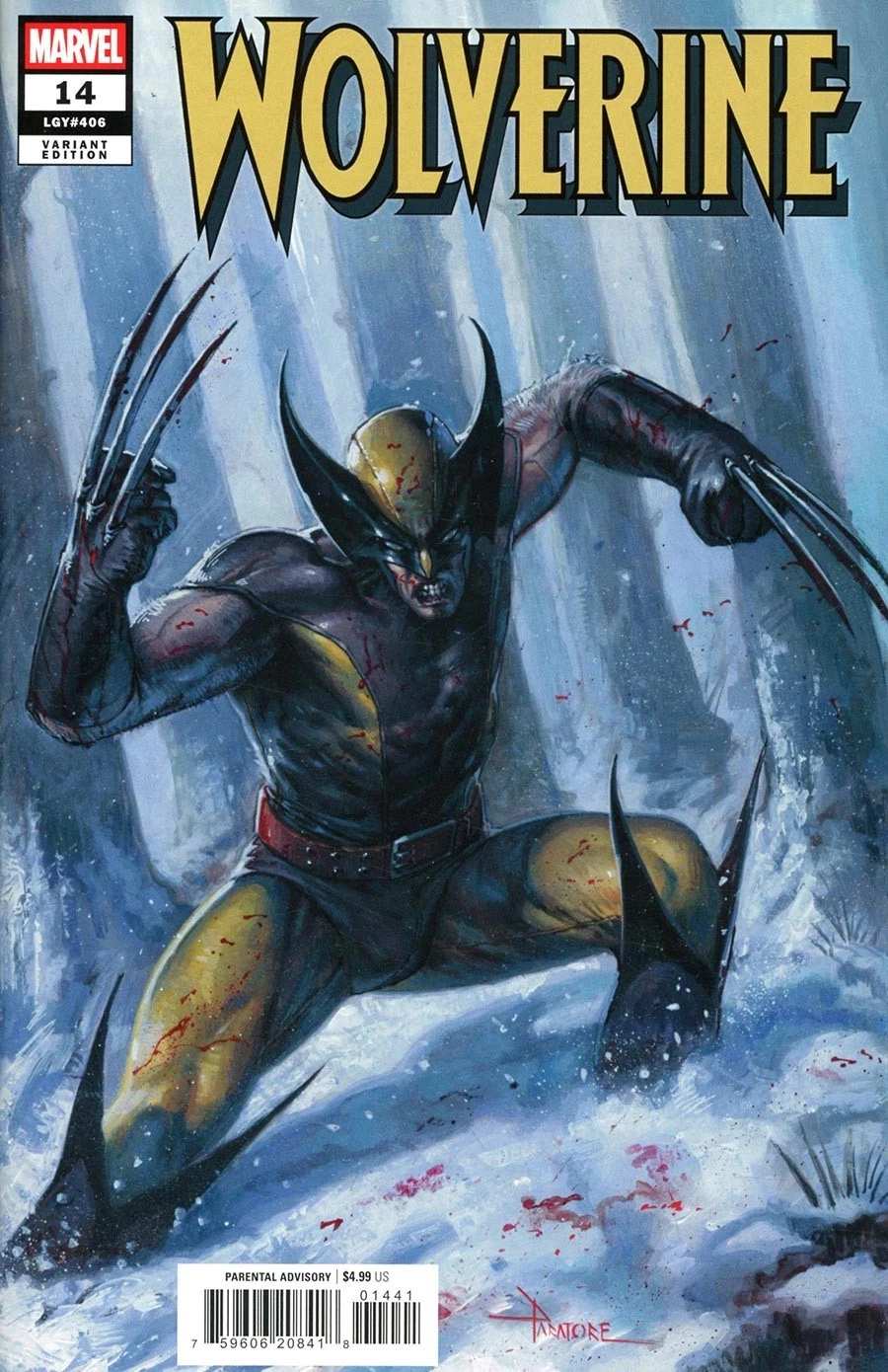 Wolverine Vol VIII #14D [Davide Paratore Variant] (March 2026)
