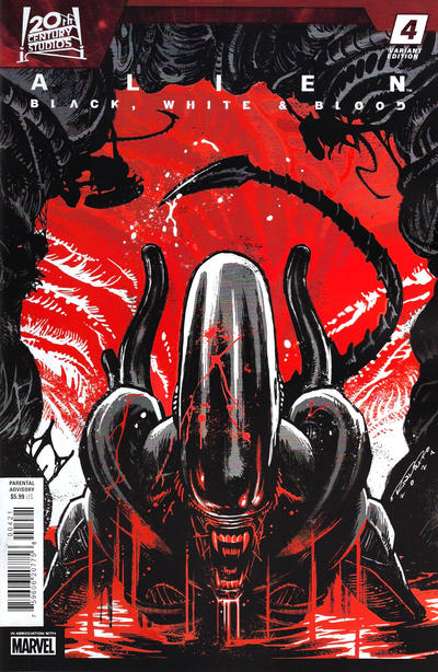 Alien: Black, White & Blood #4B [Khary Randolph Variant] (July 2024)