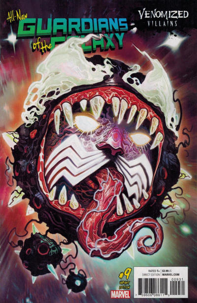 All-New Guardians of the Galaxy #9C [Mike Del Mundo 'Venomized Villains' Variant] (November 2017)