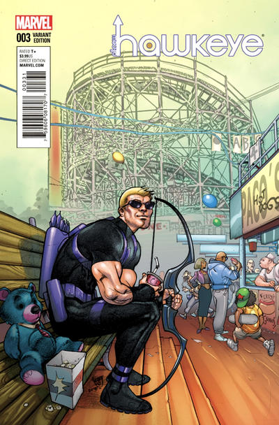 All-New Hawkeye #3B [Pasqual Ferry Variant] (July 2015)