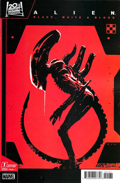 Alien: Black, White & Blood #1C [David Aja Variant] (April 2024)