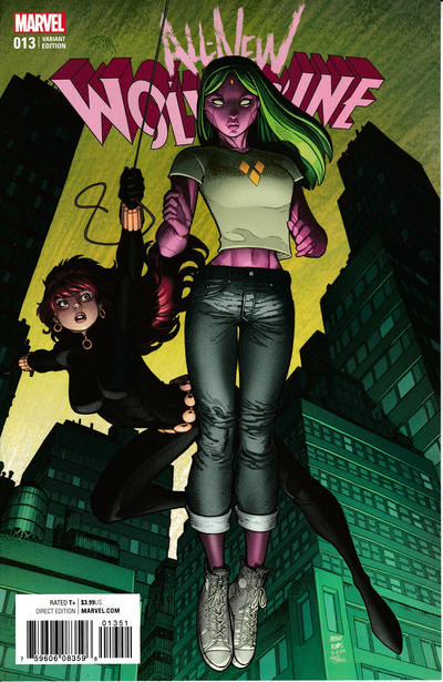 All-New Wolverine #13E [Art Adams Champions Variant] (December 2016)